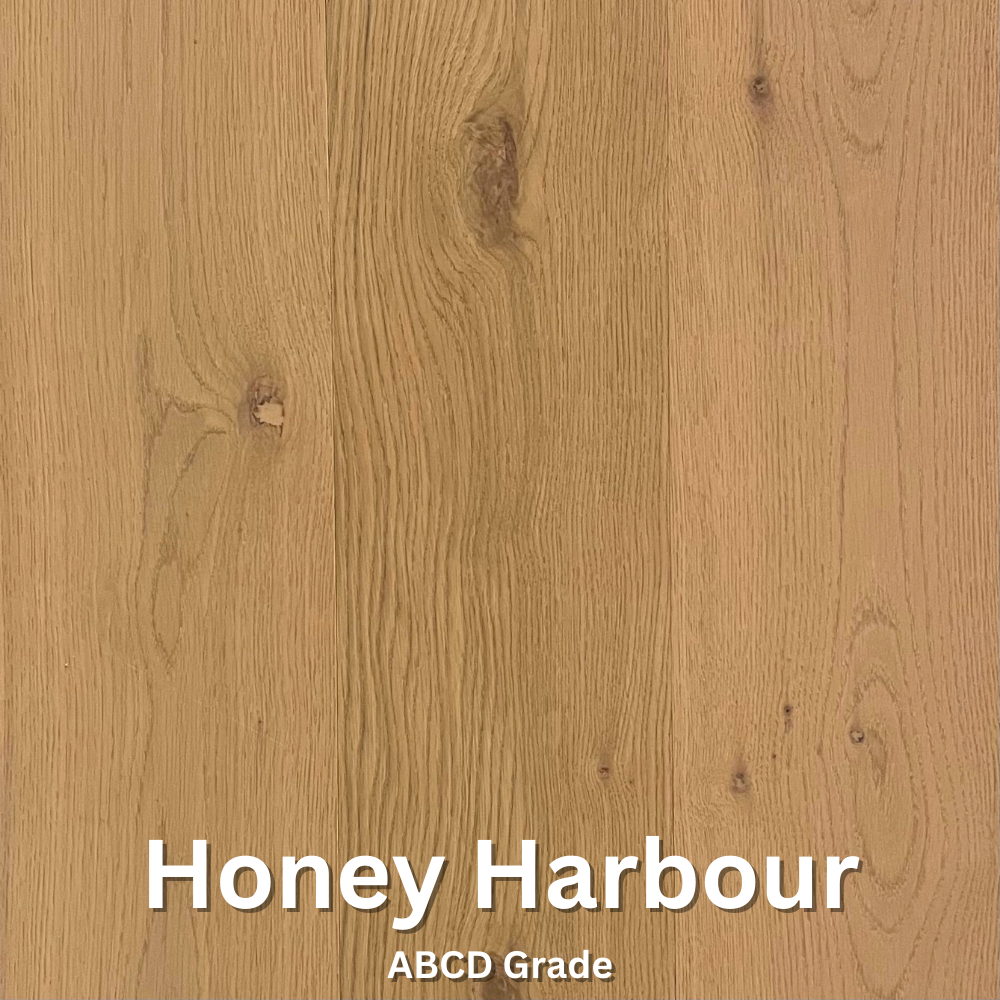 Floorest - 7 1/2 X 3/4 - White Oak "Honey Harbour" - Engineered Hardwood ABCD Grade - 23.81 Sf/B